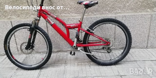 Велосипед колело 24цола 18ск преден амортисьор аиро капки предна дискова спирачка технически ок , снимка 4 - Велосипеди - 36414180