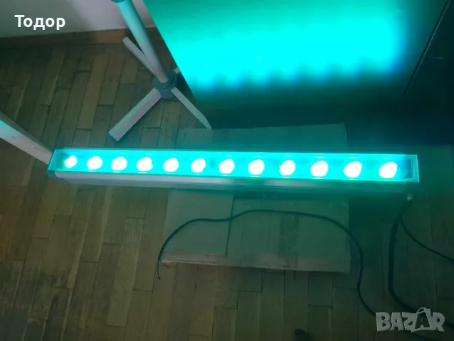 Многоцветни лампи със сменящи се цветове RGB spacecannon bisquit, снимка 8 - Други - 47659243