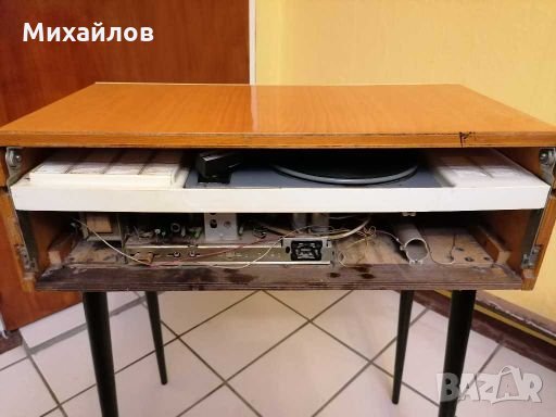 Радио "Сириус 309"1975г., с грамофон, снимка 7 - Антикварни и старинни предмети - 27961108