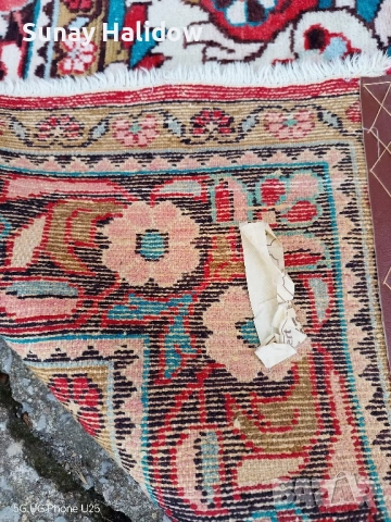 Ръчно тъкан Хамадански килим, снимка 7 - Килими - 51632833