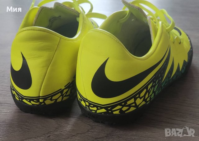 Футболни обувки Стоножки NIKE HYPERVENOM Електрикови , снимка 5 - Спортни обувки - 39483011