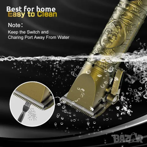 Професионална машина за подстригване на коса, брада, самобръсначка, снимка 5 - Фризьорски принадлежности - 49422953