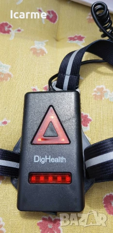 Акумолаторен фенер за гърди за джогинг, снимка 4 - Спортна екипировка - 50563536