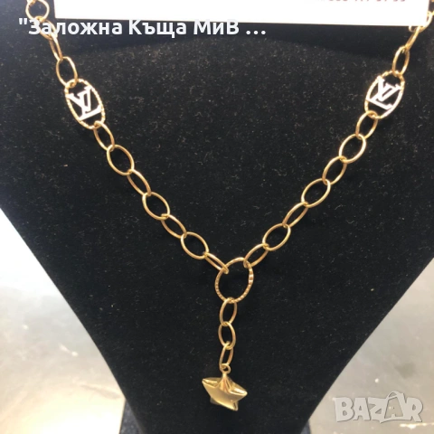 ЗЛАТЕН ДАМСКИ СИНДЖИР 5.27ГР 14К 24СМ, снимка 2 - Колиета, медальони, синджири - 53281109