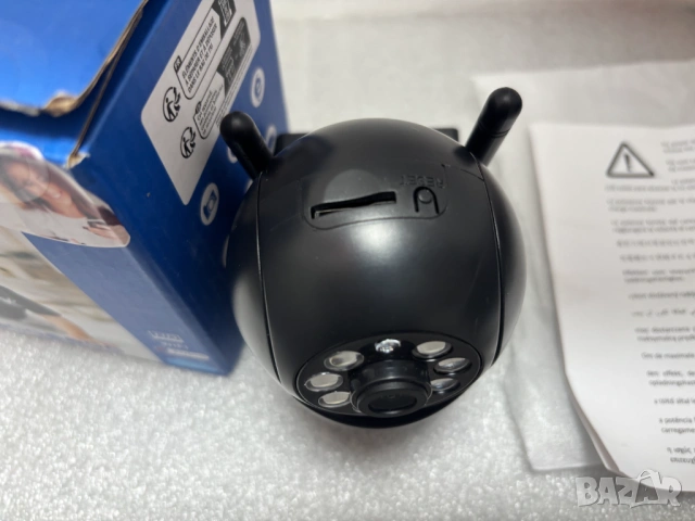 НОВА! Интелигентна IP WiFi камера за видеонаблюдение, снимка 4 - IP камери - 53558367