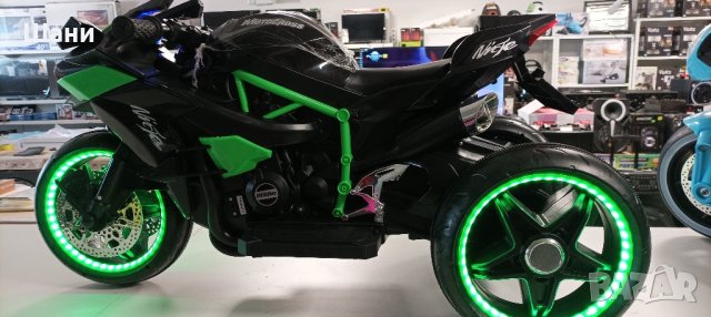 Детски Акумулаторен мотор  ,,NINJA ,,, снимка 7 - Детски велосипеди, триколки и коли - 43667926