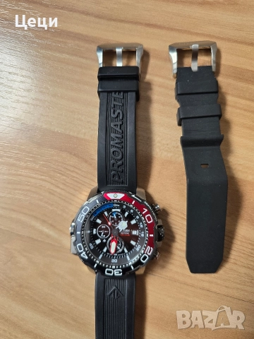 Citizen Eco Drive Promaster Aqualand Solar Chronograph, снимка 10 - Мъжки - 52947363