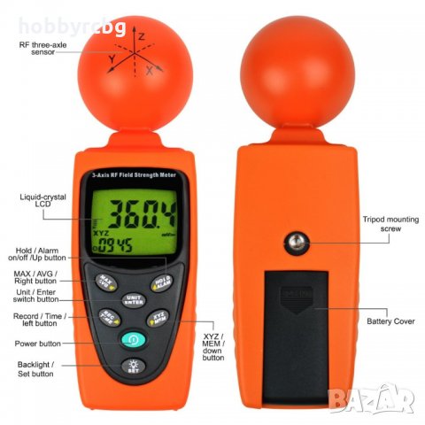 Уред за измерване на ЕМП радиочестотна радиация измервател на мощност, снимка 3 - Други инструменти - 21671283