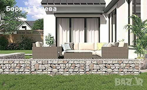 ПРОМОЦИЯ Габион кошница от поцинкована тел 100 x 30 x 30 cm WS13GB02, снимка 2 - Огради и мрежи - 36580612