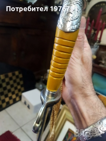 Съветска Руска офицерска сабя, обнародвана 1940 г, снимка 11 - Антикварни и старинни предмети - 52587123