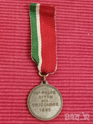 Италянски медал 1965 година. , снимка 2 - Антикварни и старинни предмети - 44033364