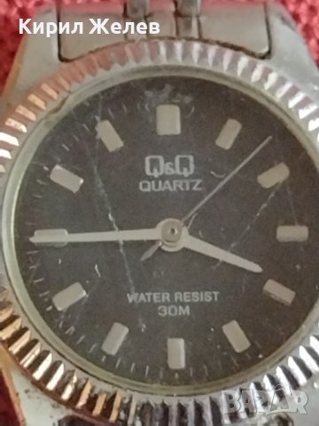 Модерен дамски часовник Q/Q QUARTZ WATER RESISTANT 30m JAPAN MOVT стилен дизайн 42556, снимка 4 - Дамски - 43756023