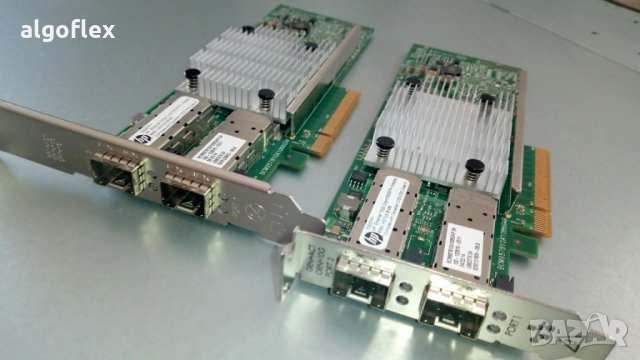 10Gb HPE 530SFP+/BCM957810A1006G PCIe 2.0 Мрежов Адаптер, снимка 2 - Мрежови адаптери - 26740340