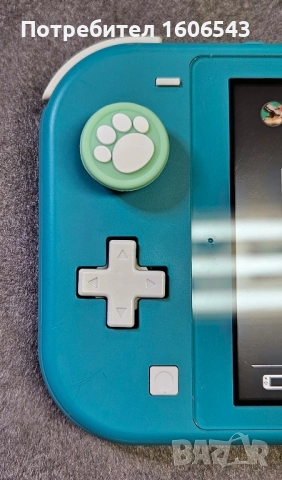Конзола Nintendo Switch Lite 32 GB, карта 256 GB, тюркоазен цвят, хакната , снимка 6 - Nintendo конзоли - 51849598