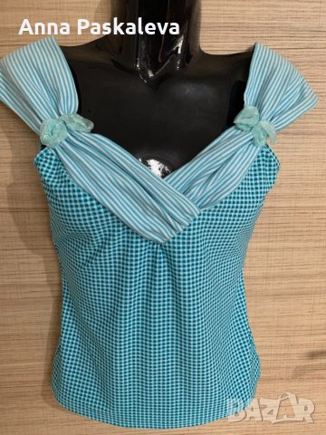 Син потник с панделки, снимка 2 - Потници - 32439697