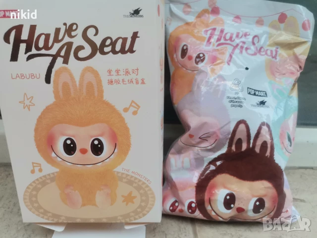 Labubu Лабубу mystery box плюшена играчка фигурка изненада, снимка 3 - Плюшени играчки - 50669344