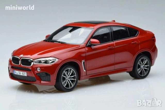 BMW X6M F86 2015 - мащаб 1:18 на NOREV моделът е нов в кутия
