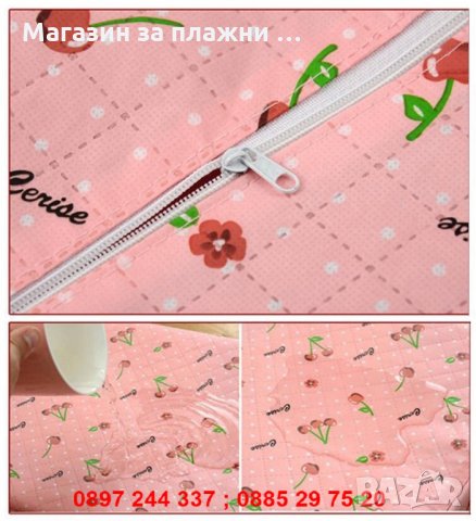 Сгъваем органайзер за бельо и чорапи, кутии с капак - розов - код РОЗОВИ 2550, снимка 4 - Други - 28267080