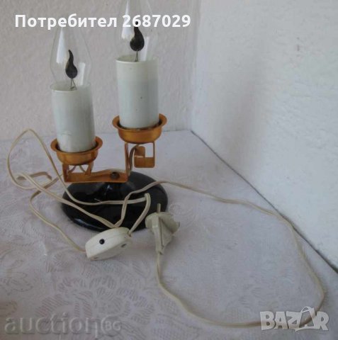  Руска стара лампа, снимка 3 - Други - 28949588