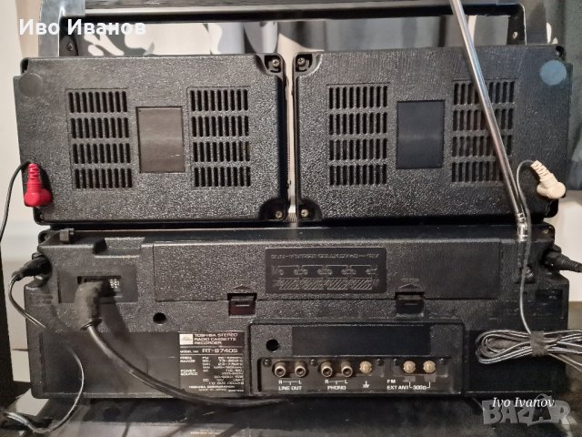 Радиокасетофон Toshiba RT-8740S, снимка 4 - Радиокасетофони, транзистори - 43217168