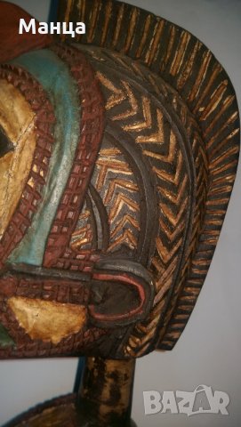 Фигура Нимба от племето Бага, снимка 3 - Антикварни и старинни предмети - 28621357