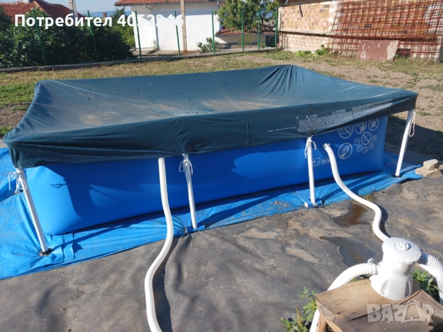  Сглобяеми басейн Intex, снимка 3 - Басейни и аксесоари - 51495248