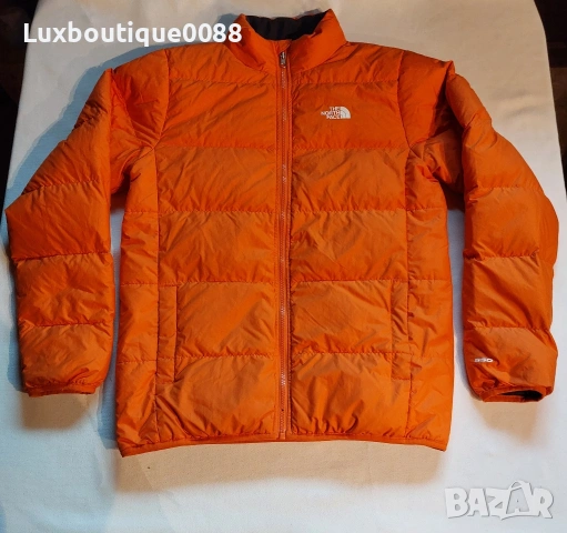 Двулицево зимно пухено яке The North Face 550 , снимка 2 - Якета - 53572429