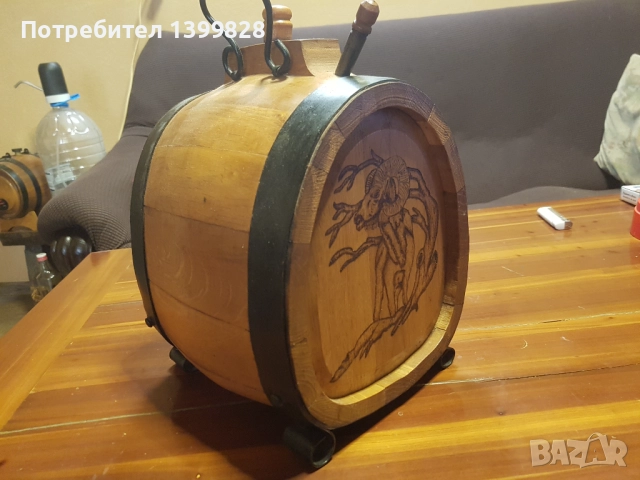 Невероятен подарък буре уникат за вино и ракия за механа ., снимка 2 - Други стоки за дома - 52811838