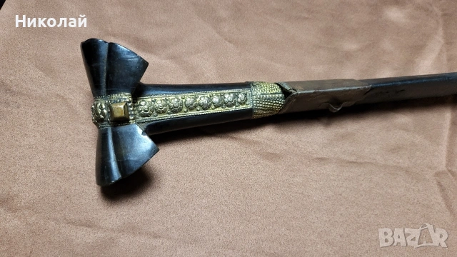 Стар оригинален Ятаган балкански, български , снимка 4 - Антикварни и старинни предмети - 53047362