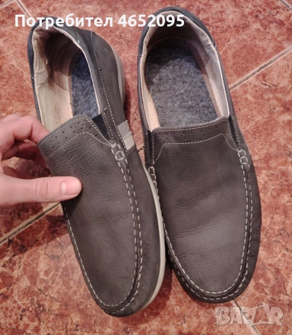 Мъжки обувки 46 Lumberjack от естествена кожа, снимка 3 - Мокасини - 53558046