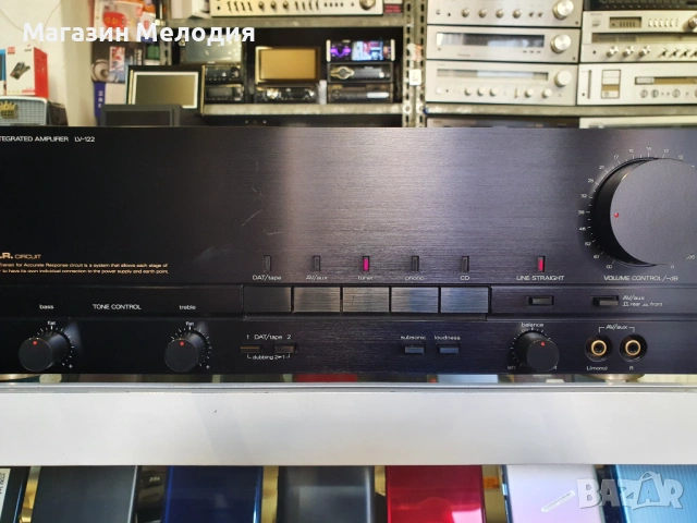 Усилвател Luxman LV-122 В отлично техническо и визуално състояние., снимка 4 - Ресийвъри, усилватели, смесителни пултове - 53097953