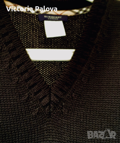 Марков пуловер BURBERRY LONDON оригинал, снимка 6 - Пуловери - 44877882