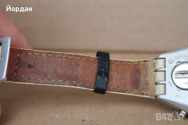 Швейцарски часовник ''Swatch'' хронограф , снимка 8 - Мъжки - 47957592