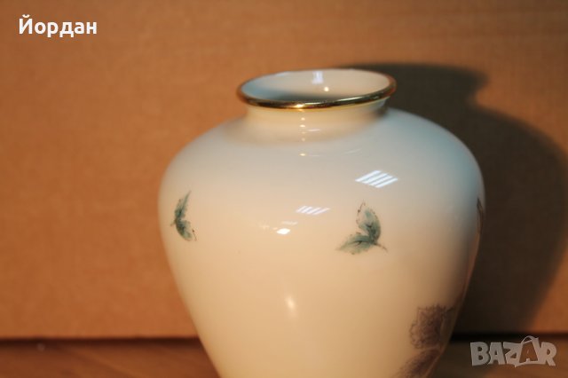 Немска порцеланова ваза ''КРМ'', снимка 4 - Антикварни и старинни предмети - 43789657