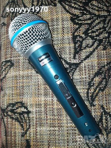 shure beta sm58s-ЖИЧЕН microphone-внос швеицария, снимка 3 - Микрофони - 28870730
