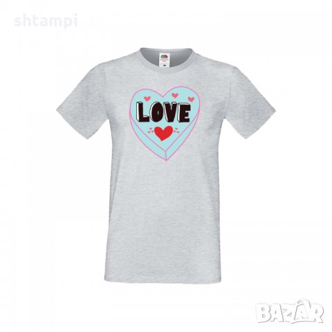 Мъжка тениска Свети Валентин Love 4, снимка 5 - Тениски - 35649942