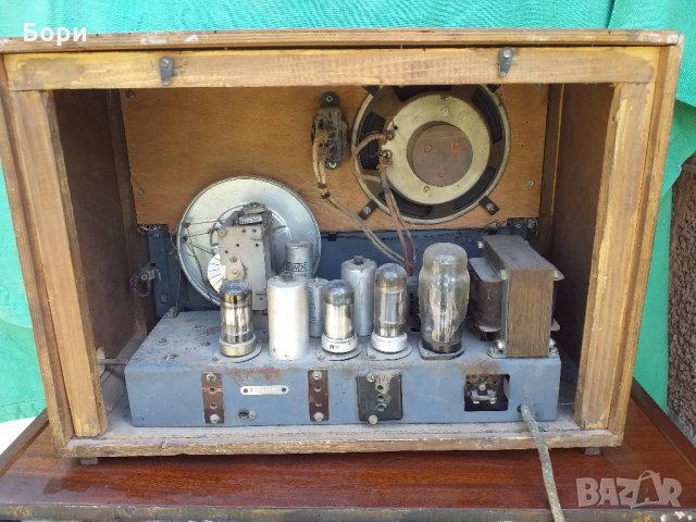 Радио "Марек"  1952г, снимка 8 - Радиокасетофони, транзистори - 28922539