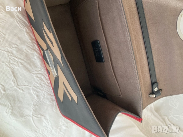 FENDI чанта естествена кожа , снимка 5 - Чанти - 51633500