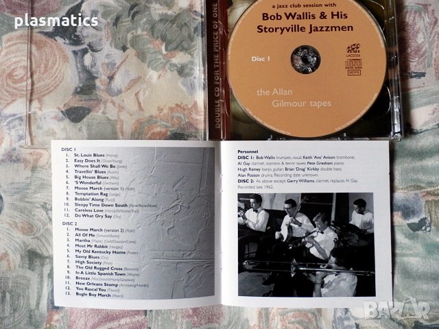 CD(2CDs) - Bob Wallis & His Storyville Jazzmen, снимка 4 - CD дискове - 28928821