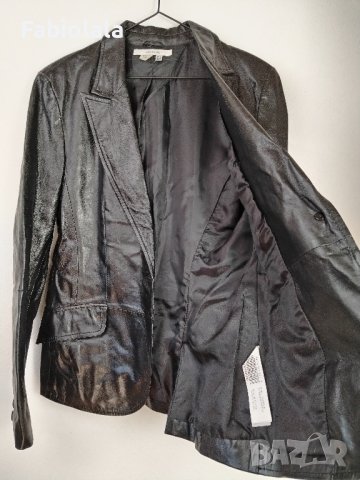 Zara leather blazer M, снимка 6 - Сака - 44061775