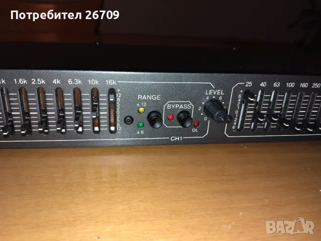 Equaliser, еквалайзер Rane ME15, 220V, снимка 11 - Еквалайзери - 49690102
