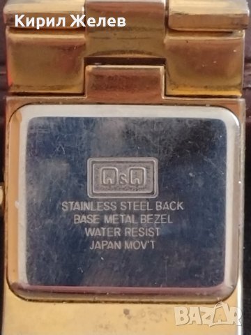 Луксозен дамски часовник Q/Q JAPAN MOVT с кристали изискан 42790, снимка 7 - Дамски - 43741908