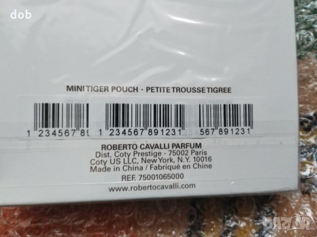 Нова чантичка за грим ROBERTO CAVALLI Cosmetic/ Mace-up Bag, снимка 7 - Портфейли, портмонета - 28167222