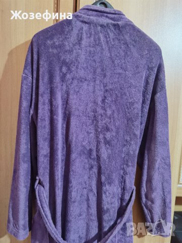 Тъмно лилав халат, снимка 4 - Други - 40834156