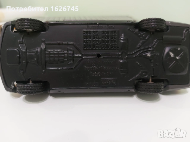 Mercedes-Benz W126, снимка 7 - Колекции - 53146702