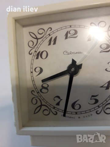 Стар будилник -Севани,СССР. , снимка 4 - Антикварни и старинни предмети - 28740165