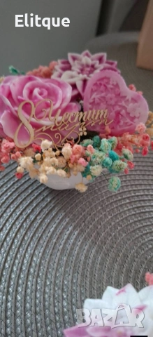 ръчно изработени сапунени свещи в чаша, снимка 4 - Декорация за дома - 53445225