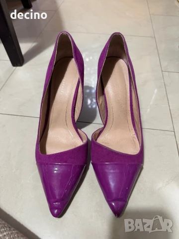 Токчета Zara 41 номер, снимка 3 - Дамски обувки на ток - 50463000