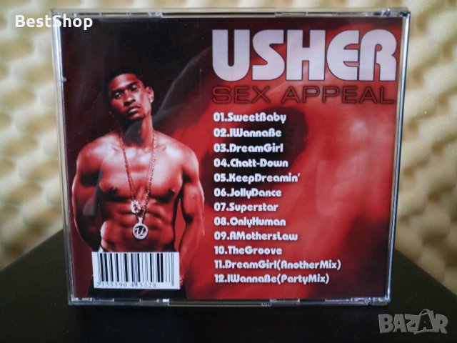Usher - Sex appeal, снимка 2 - CD дискове - 28364514