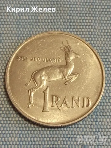 Монета 1 ранд 1988г. Южна Африка за КОЛЕКЦИЯ 41200, снимка 2 - Нумизматика и бонистика - 48754607